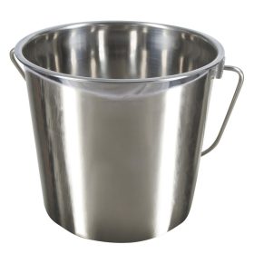 Găleată din oțel inoxidabil – capacitate:  5,7 liter