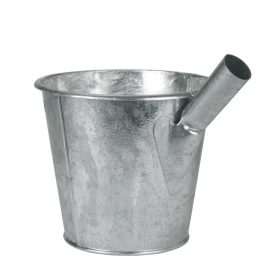   Căldare pentru gunoi de grajd – zincată, diametru: 24 cm, capacitate: 6,5 litri
