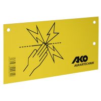 Plăcuțe de avertizare pentru gard electric